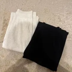 ユニクロ ウォッシャブルニットリブパンツ