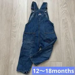ZARA デニムオーバーオール　キッズ　ベビーのサムネイル