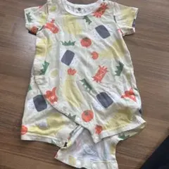 SKÄPE フルーツプリントロンパース 80