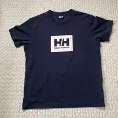 ヘリー ハンセン HELly Hansen ロゴ Tシャツ レディースMネイビーのサムネイル