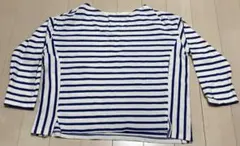 earth music&ecology ストライプ長袖カットソー