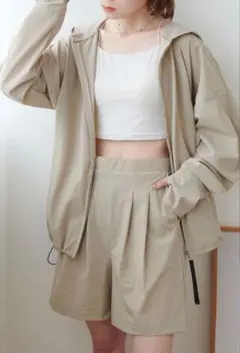 【新品未使用】Discoat ラッシュガードパーカー パンツ 上下セット