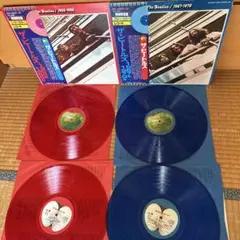 ザ・ビートルズ 1962-1966 & 1967-1970 赤盤青盤　帯あり