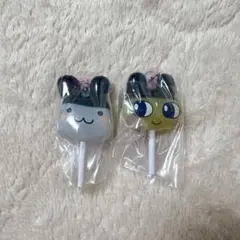 2点まとめ売り❗️たまごっち カラフルキャンディチャーム　まめっち　めめっち