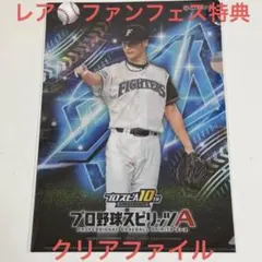 プロ野球スピリッツA ダルビッシュ10周年記念　クリアファイル　ファンフェスタ