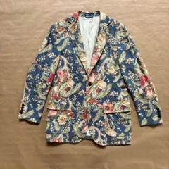 Polo by Ralph Lauren ヴィンテ−ジ加工 フロ−ラルジャケット - メルカリ
