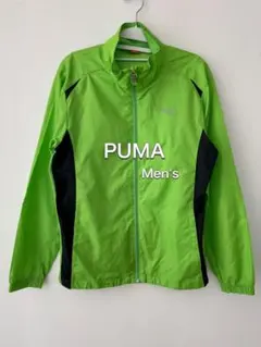 プーマ ウィンドブレーカー グリーン M メンズ