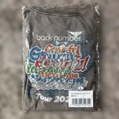 新品未開封 back numberダメージウォッシュドTシャツBLKブラックXL