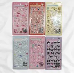 【6枚セット】サンリオ ボンボンドロップ風シールセット