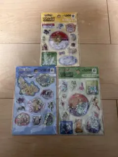 あ*き様 韓国ダイソー　韓国限定ポケモンシール　ウォーターシール　ウォーターイン