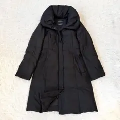 エムプルミエブラック　LIMONTA生地　ダウンコート　ショールカラー（9938 エムプルミエブラック LIMONTA生地 ダウンコート ショールカラー