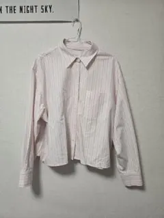 JW ANDERSON ストライプシャツ XXL ピンク
