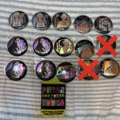 ユニバ　ワンピースプレミアムサマー　ランダム缶バッチ　バラ売り可