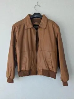 ブラウン レザージャケット