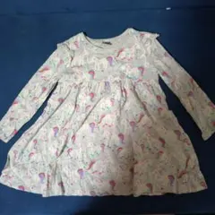 next ユニコーンプリント ワンピース 100cm