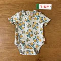 TINY 花柄ロンパース 6M