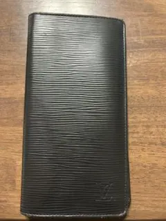 Louis Vuitton 黒 レザー 長財布