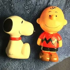 ★スヌーピーとチャーリー・ブラウン仲良し フィギュアセット