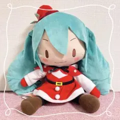 初音ミクシリーズ ふわぷちLLぬいぐるみ “初音ミク-クリスマス”