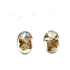 ハンドメイド　レジンピアス　イヤリング　254