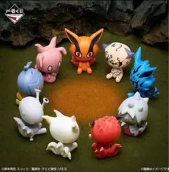 一番くじナルト　E賞尾獣ちょこのっこ全種