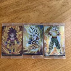 ドラゴンボール トレーディングカード 3枚セット