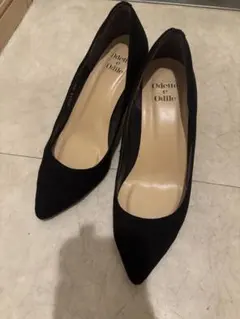 美品 Odette e Odile ブラックパンプス 22cmのサムネイル