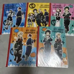 僕のヒーローアカデミア ノート5点セット 爆豪勝己 緑谷出久 轟焦凍 等