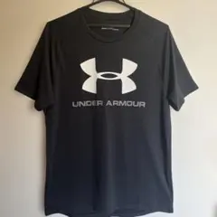 美品　UNDER ARMOUR ブラック Tシャツ L 速乾性のサムネイル