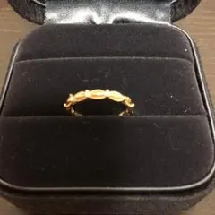 アガット ピンキーリング