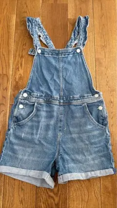 H&M キッズ　デニムオーバーオール　140