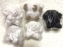 じょせまる ぬいぐるみ ガチャガチャ 全5種セット