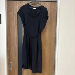 ノースリーブワンピース ウエストリボン付き　アーバンリサーチドアーズ