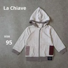 La Chiave フード付きトレーナー 95サイズ　キムラタン　男の子