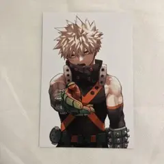 【未使用】僕のヒーローアカデミア42巻 特典 イラストカード 爆豪【匿名配送】