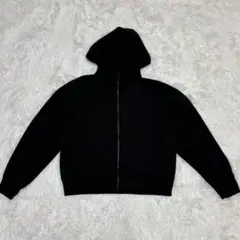 美品　UNIQLO ユニクロ　ドライスウェット　フルジップ　パーカー　黒　XL