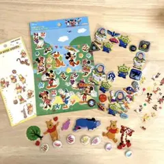 ディズニー キャラクター シールセット