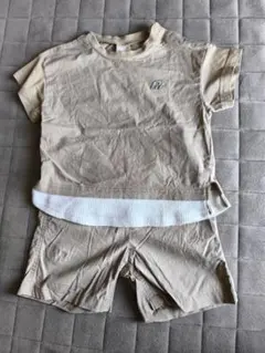 petit main Tシャツ ショートパンツ セット 90cm　セットアップ