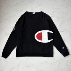 Champion/長袖Tシャツ/FREE/黒/ビッグロゴ/カジュアル/コットンのサムネイル