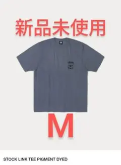 Stussy STOCK LINK TEE PIGMENT DYED　Mサイズ