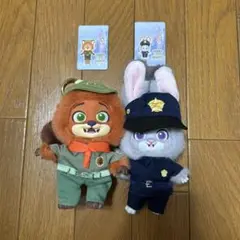 【早い者勝ち】ズートピア　トップトイ　ジュディ、ニック幼少期