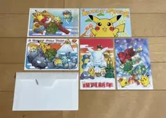 上*ら様 ポケモン☆[極美品] 特製ポストカード 5枚組 1999年劇場版 姫野
