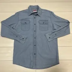 Wrangler 長袖 デニムシャツ M