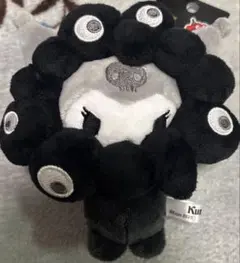 サンリオ黒ミャクミャク　クロミ　カラビナ付き