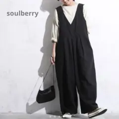 soulberryソウルベリー心地よい日常のサロペットLLのサムネイル