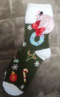 2017年　クリスマス　ミニー　ルームソックス