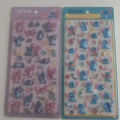 Disney Stitch BONBON DROP シール 2種セット