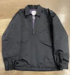 thinq A.D.A.N ハーフジップブルゾン ミリタリージャケット