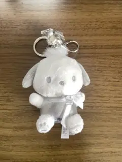 新品未使用|韓国限定|ポチャッコ キーホルダー シルバー|サンリオ