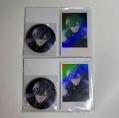 【新品・未開封】小柳ロウ 誕生日グッズ2024 缶バッジ＆チェキ風カード セット